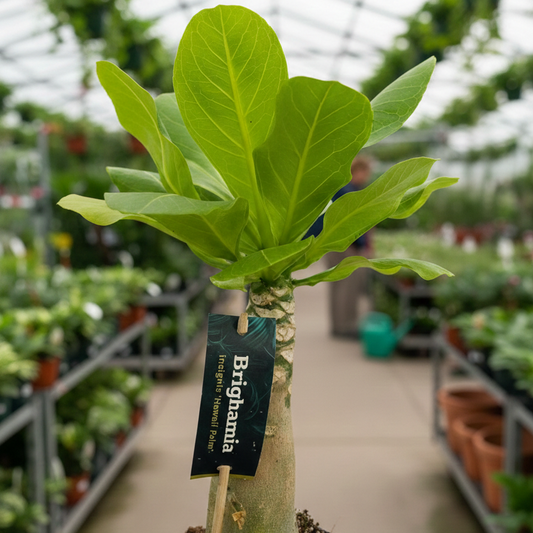 Brighamia Insignis, Palma Hawaiana