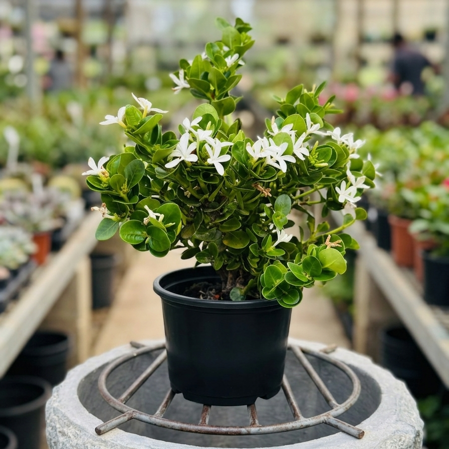 Carissa Macrocarpa, prugna del nepal, vaso18. Fiore bianco profumato
