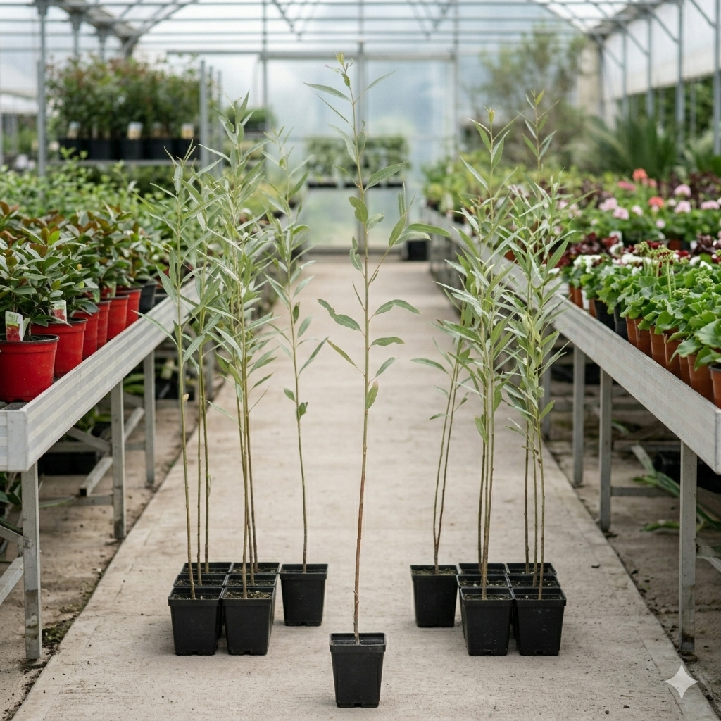 100 piantine Eucalyptus Camaldulensis