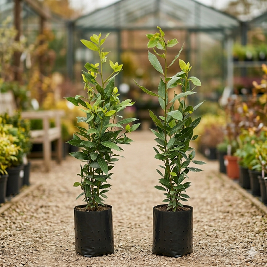 2 Piante di ALLORO "Laurus Nobilis"