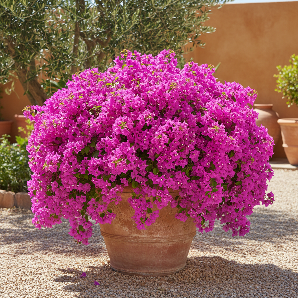 Piante di Bouganville, vari colori, piante in vaso 16cm, H80-120cm. Rampicanti fioriti